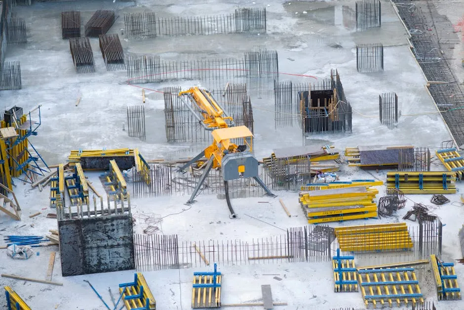 profesjonalny transport betonu na placu budowy realizowany przez specjalistyczny sprzęt profesjonalny transport betonu na placu budowy realizowany przez specjalistyczny sprzęt